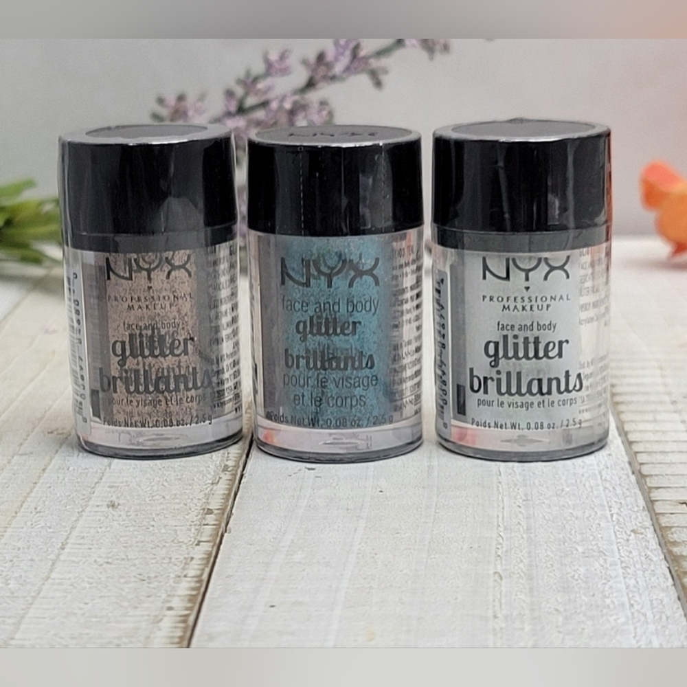Nyx Glitter Brilliants Loose Face & Body Glitter NEW!